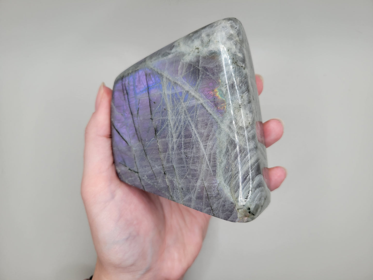Labradorite Freeform - Purple