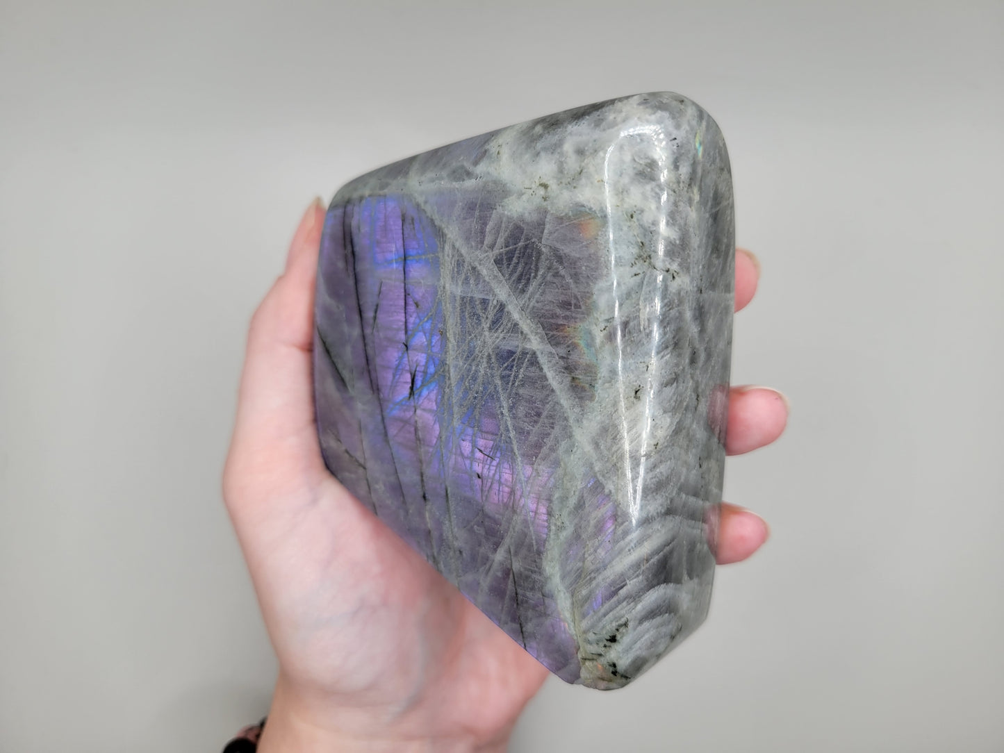 Labradorite Freeform - Purple