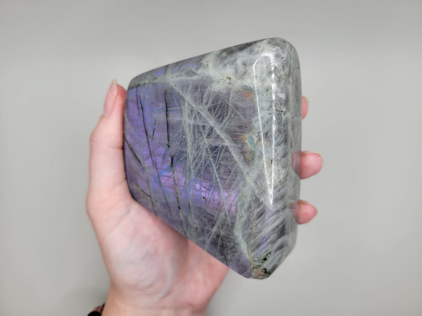 Labradorite Freeform - Purple