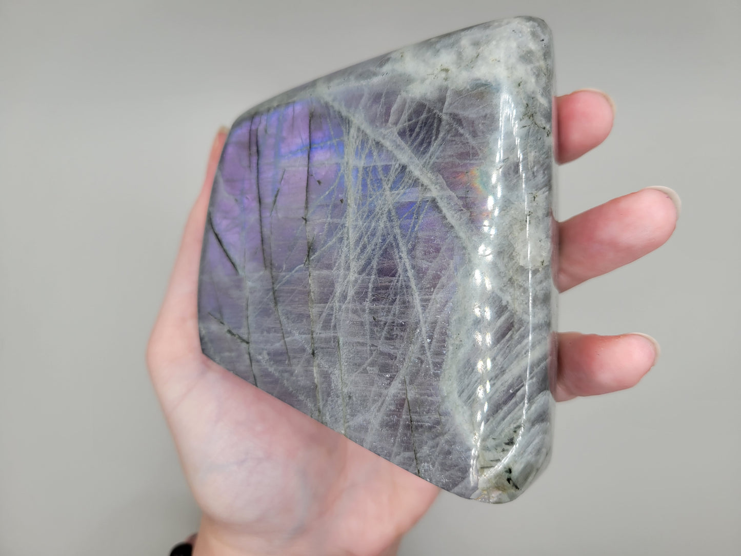 Labradorite Freeform - Purple