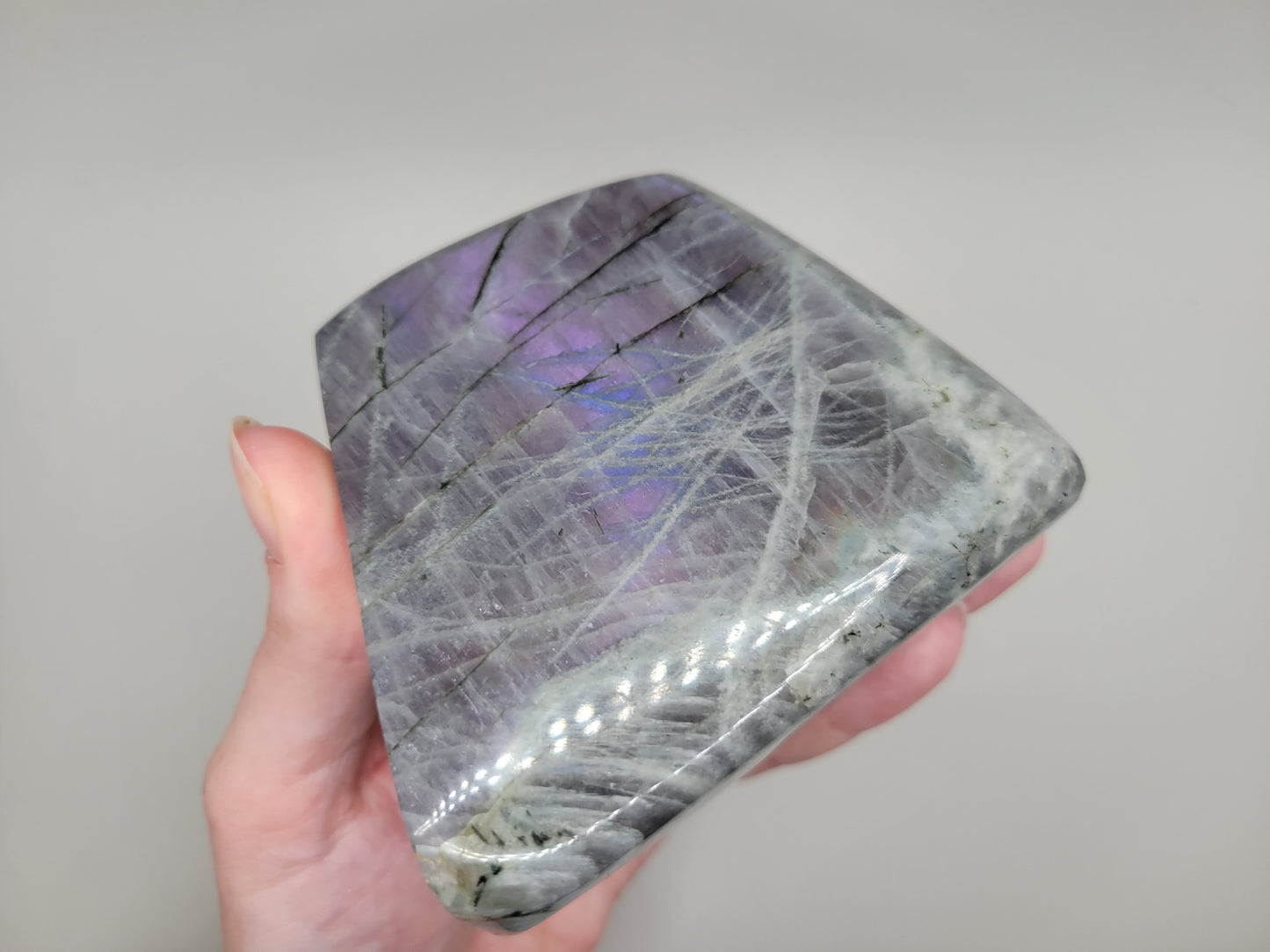 Labradorite Freeform - Purple