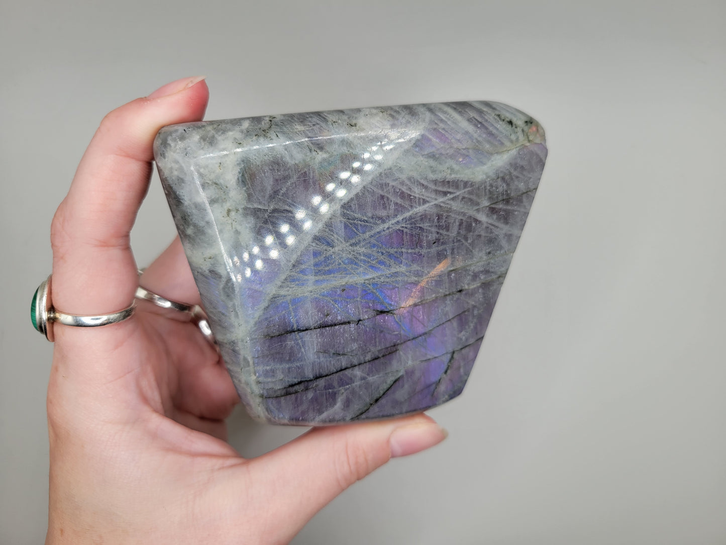 Labradorite Freeform - Purple