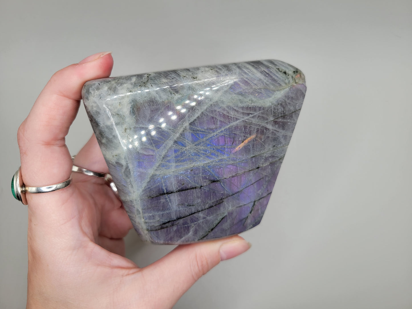 Labradorite Freeform - Purple