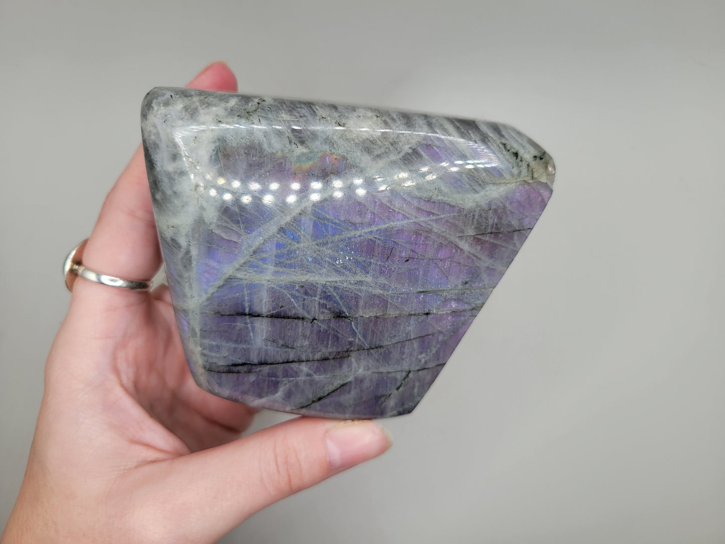 Labradorite Freeform - Purple