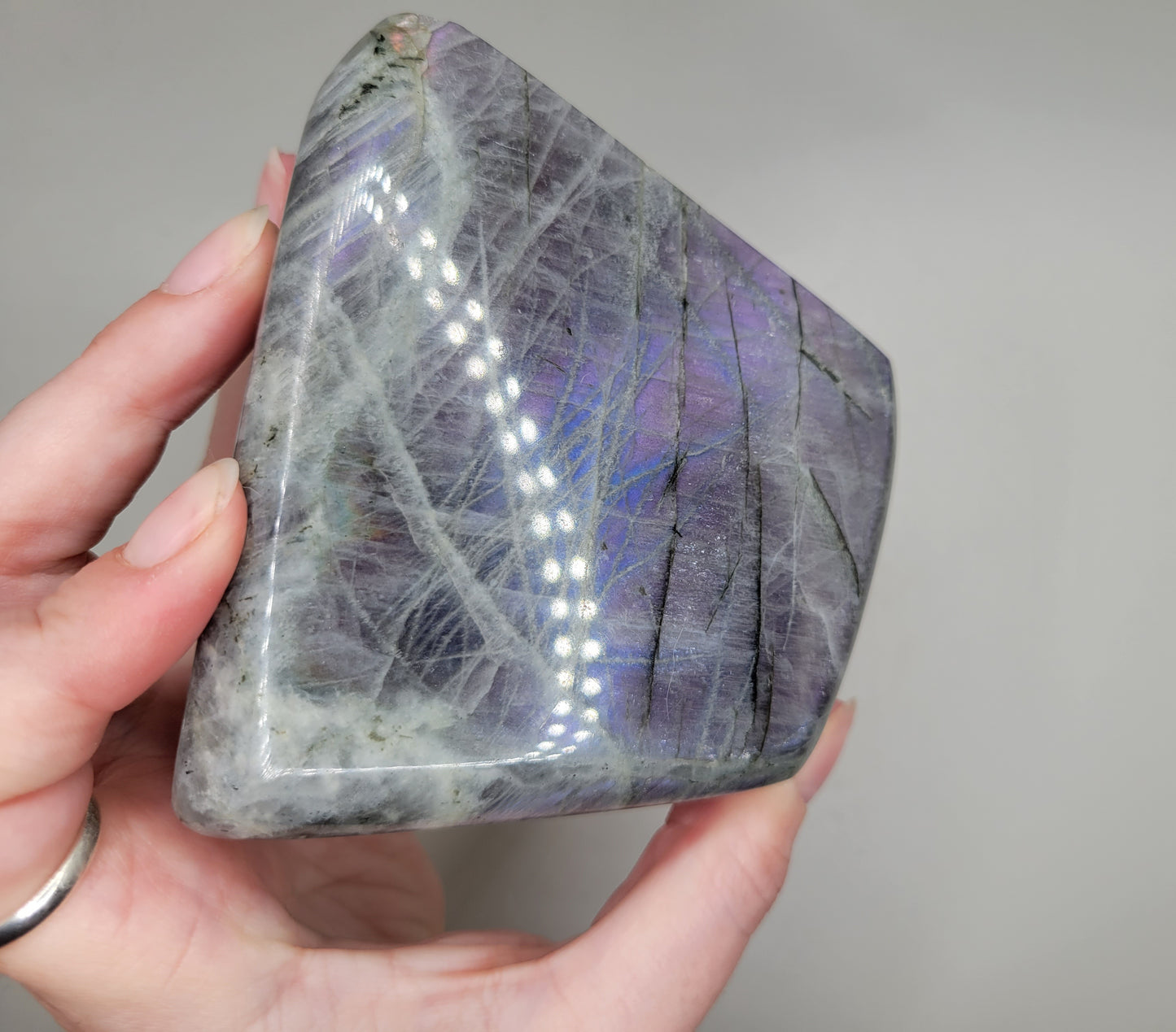 Labradorite Freeform - Purple