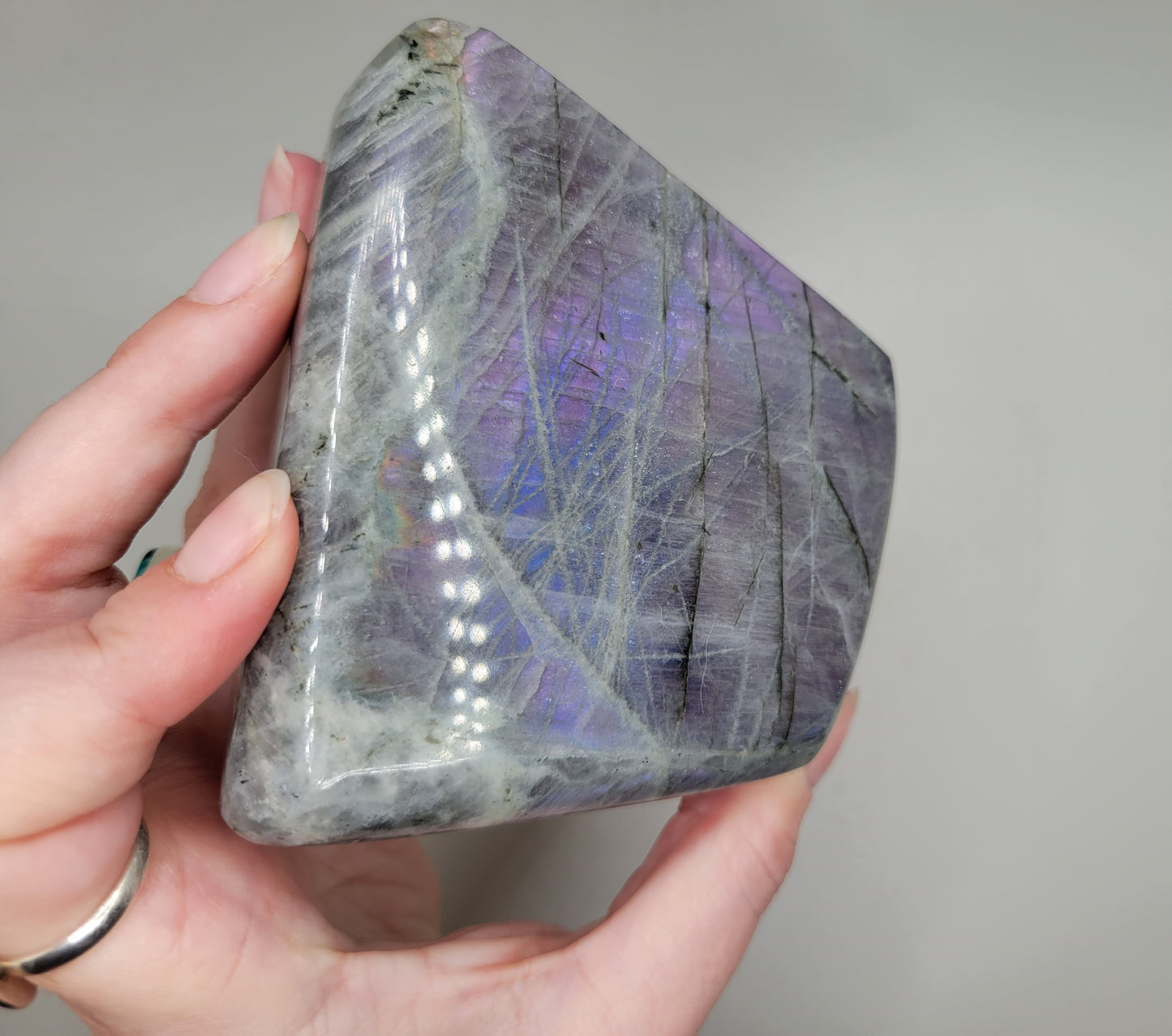 Labradorite Freeform - Purple