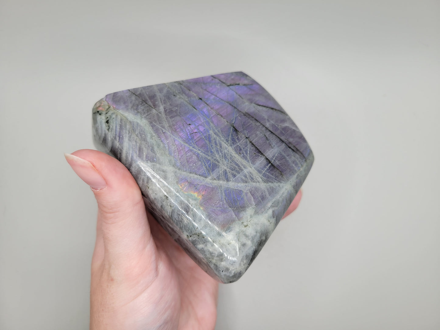 Labradorite Freeform - Purple