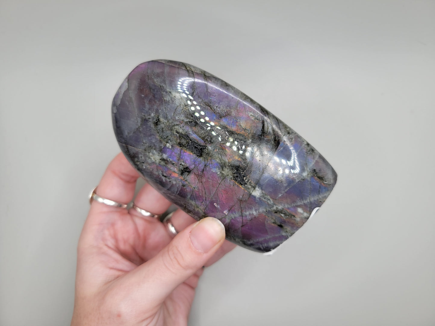 Labradorite Freeform - Purple