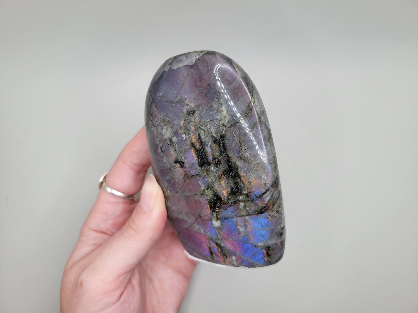 Labradorite Freeform - Purple