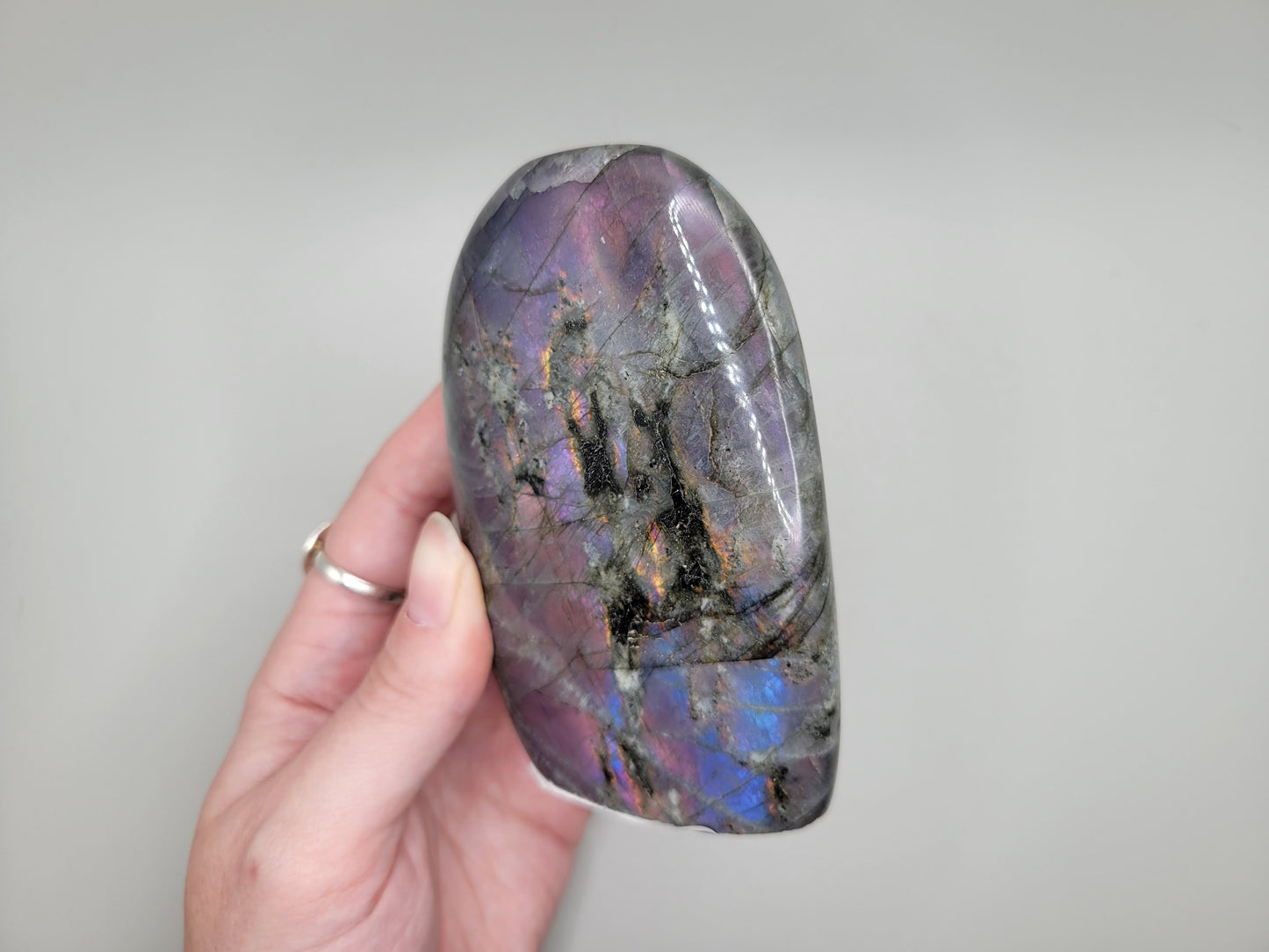 Labradorite Freeform - Purple