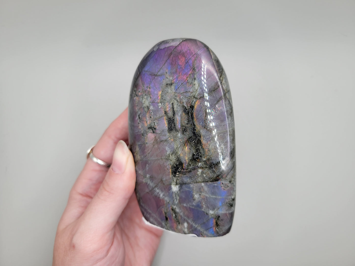 Labradorite Freeform - Purple