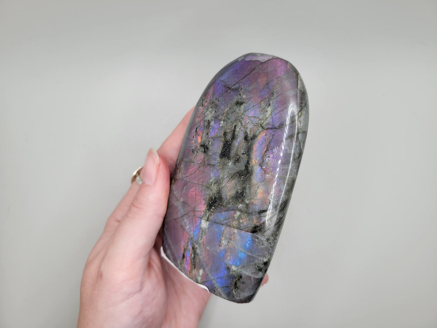 Labradorite Freeform - Purple