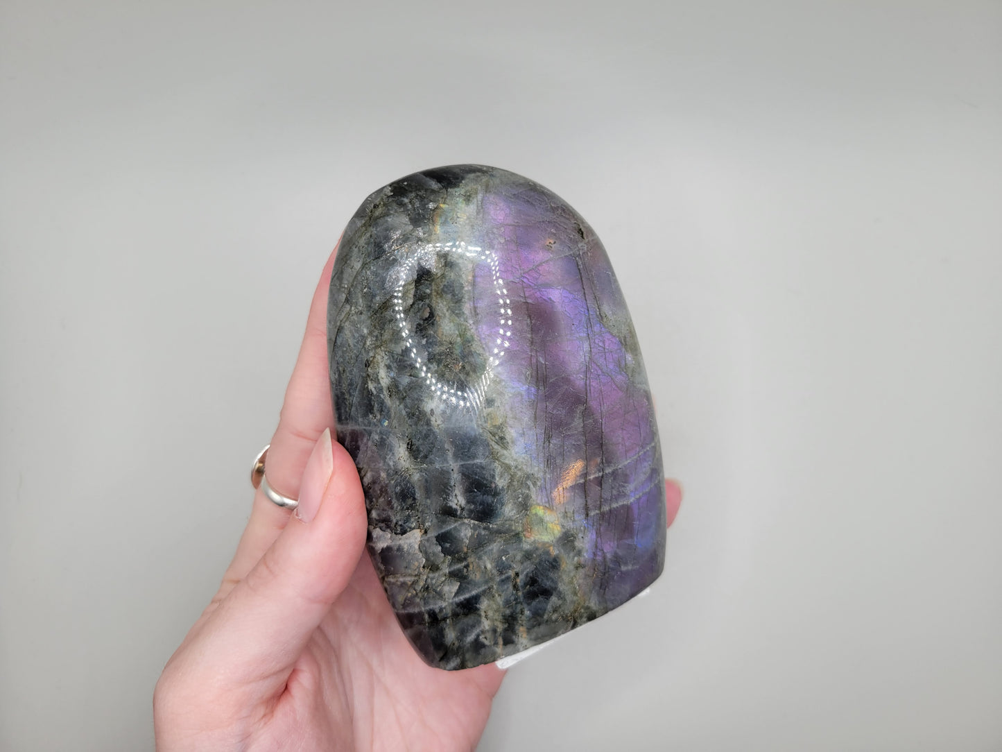 Labradorite Freeform - Purple