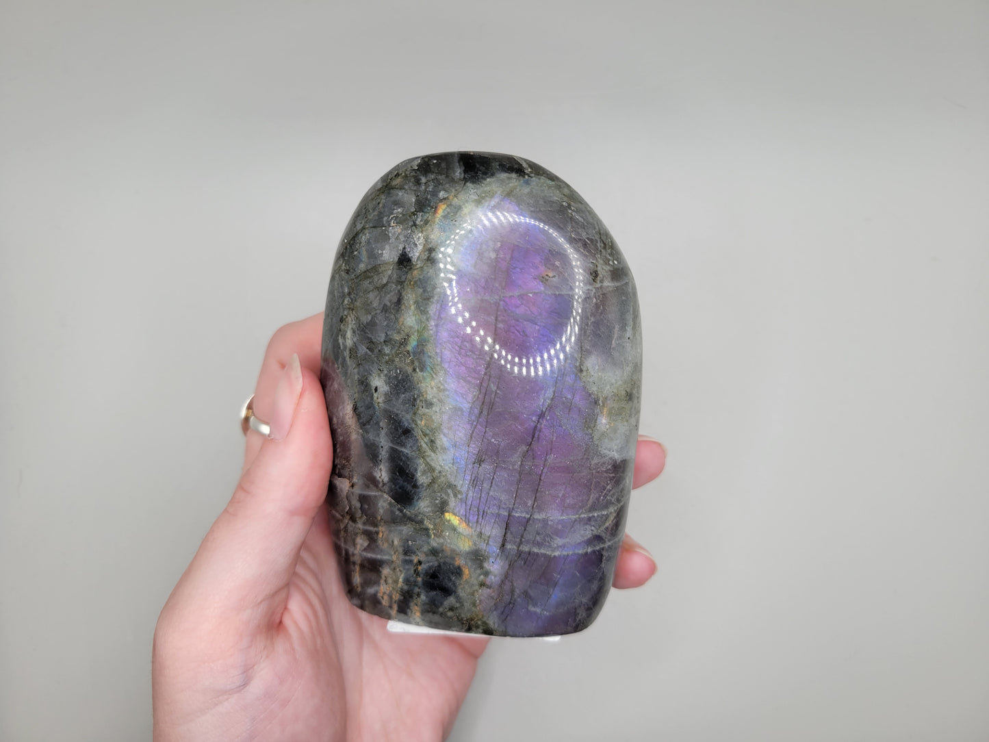 Labradorite Freeform - Purple