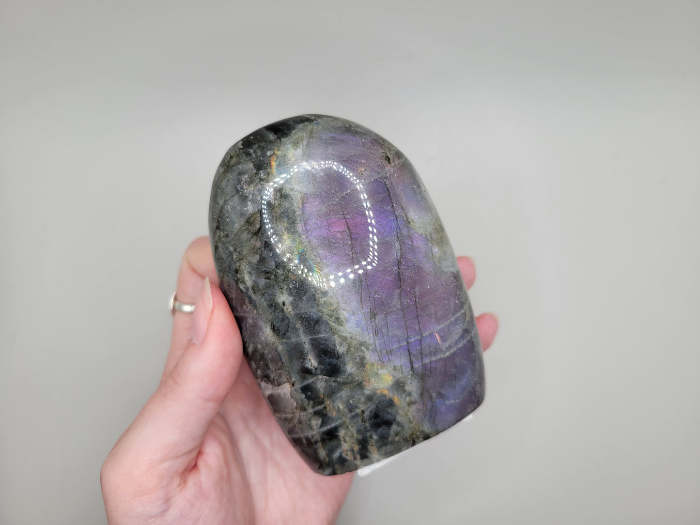 Labradorite Freeform - Purple