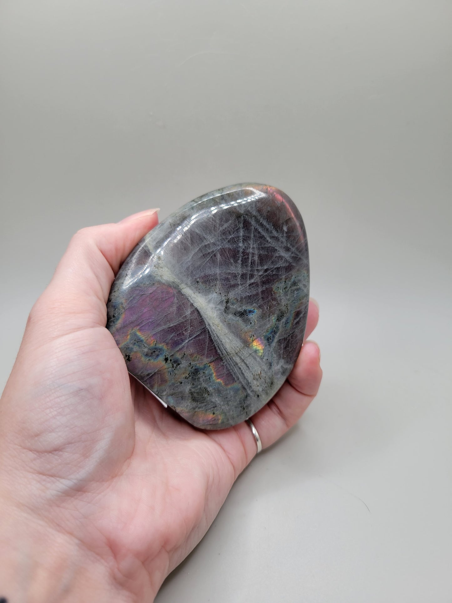 Labradorite Freeform - Purple