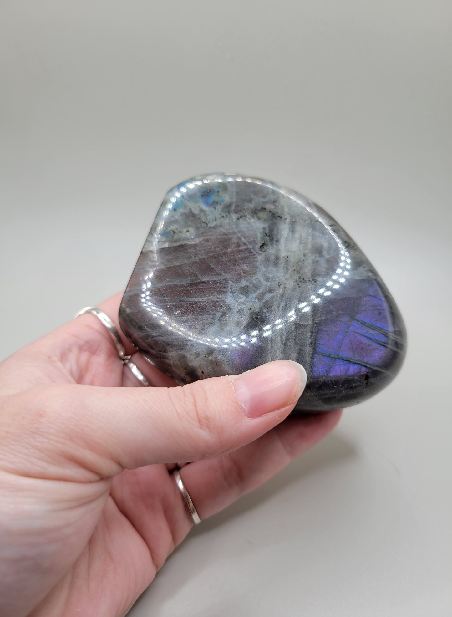 Labradorite Freeform - Purple