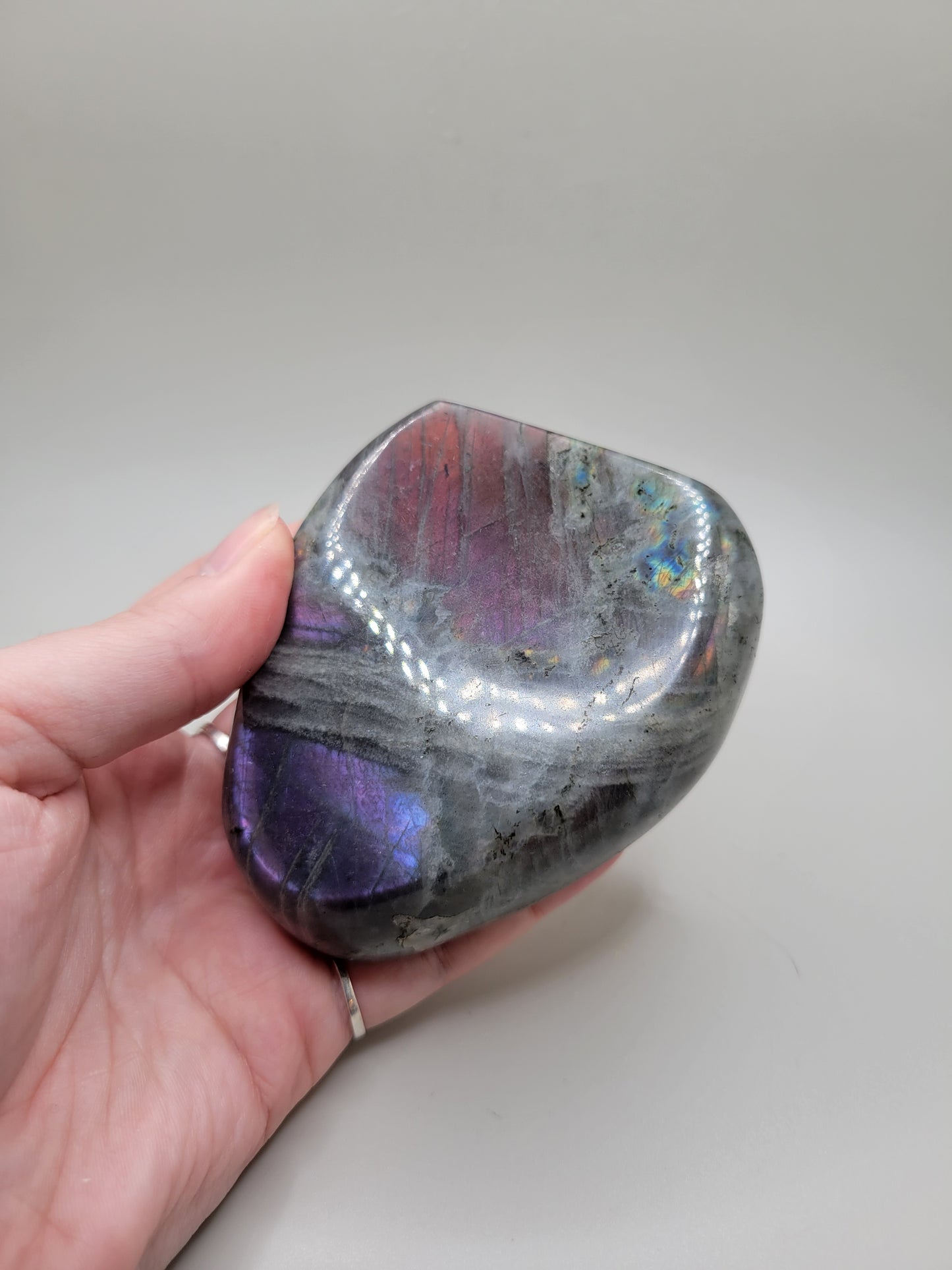 Labradorite Freeform - Purple