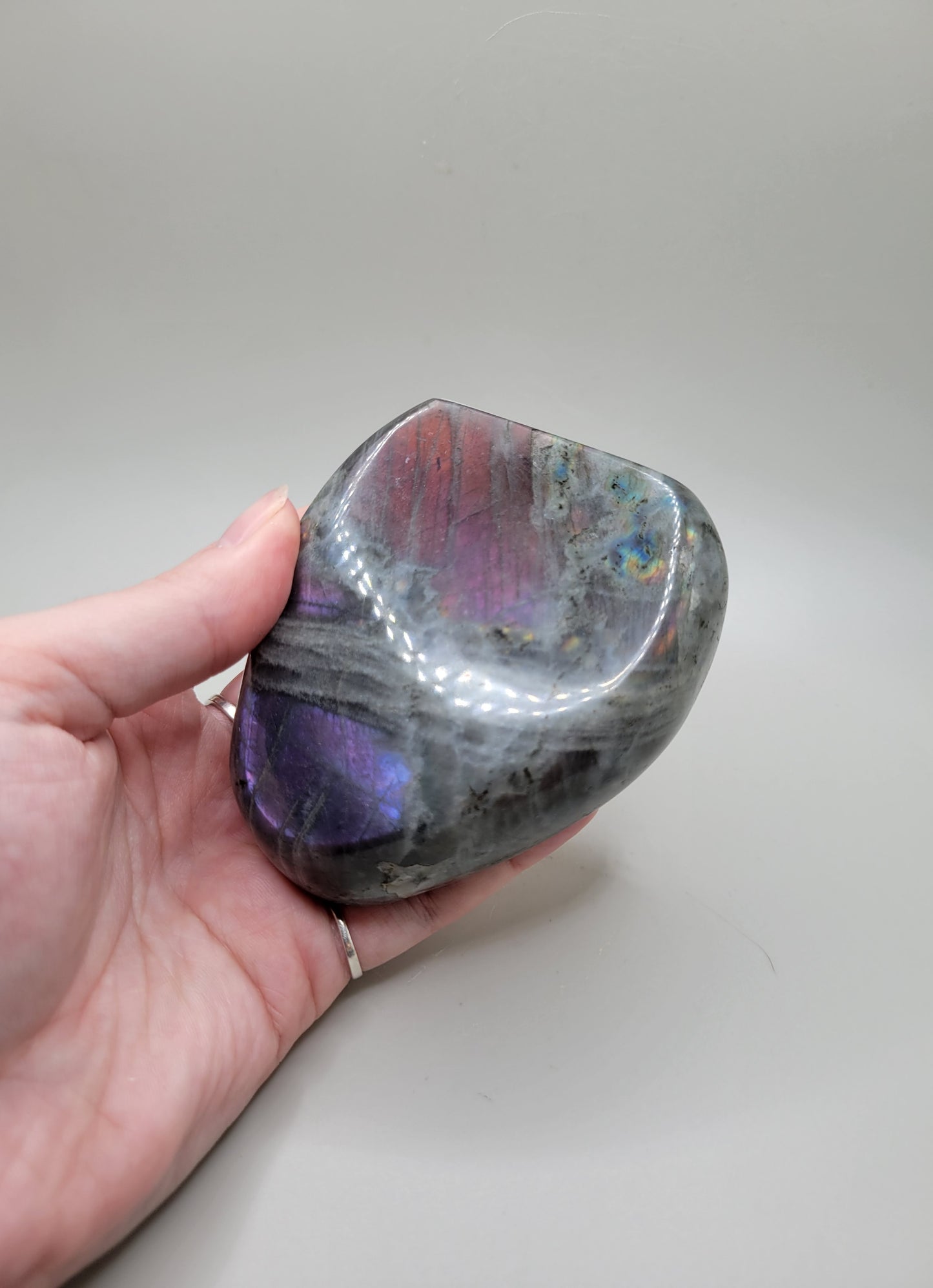 Labradorite Freeform - Purple