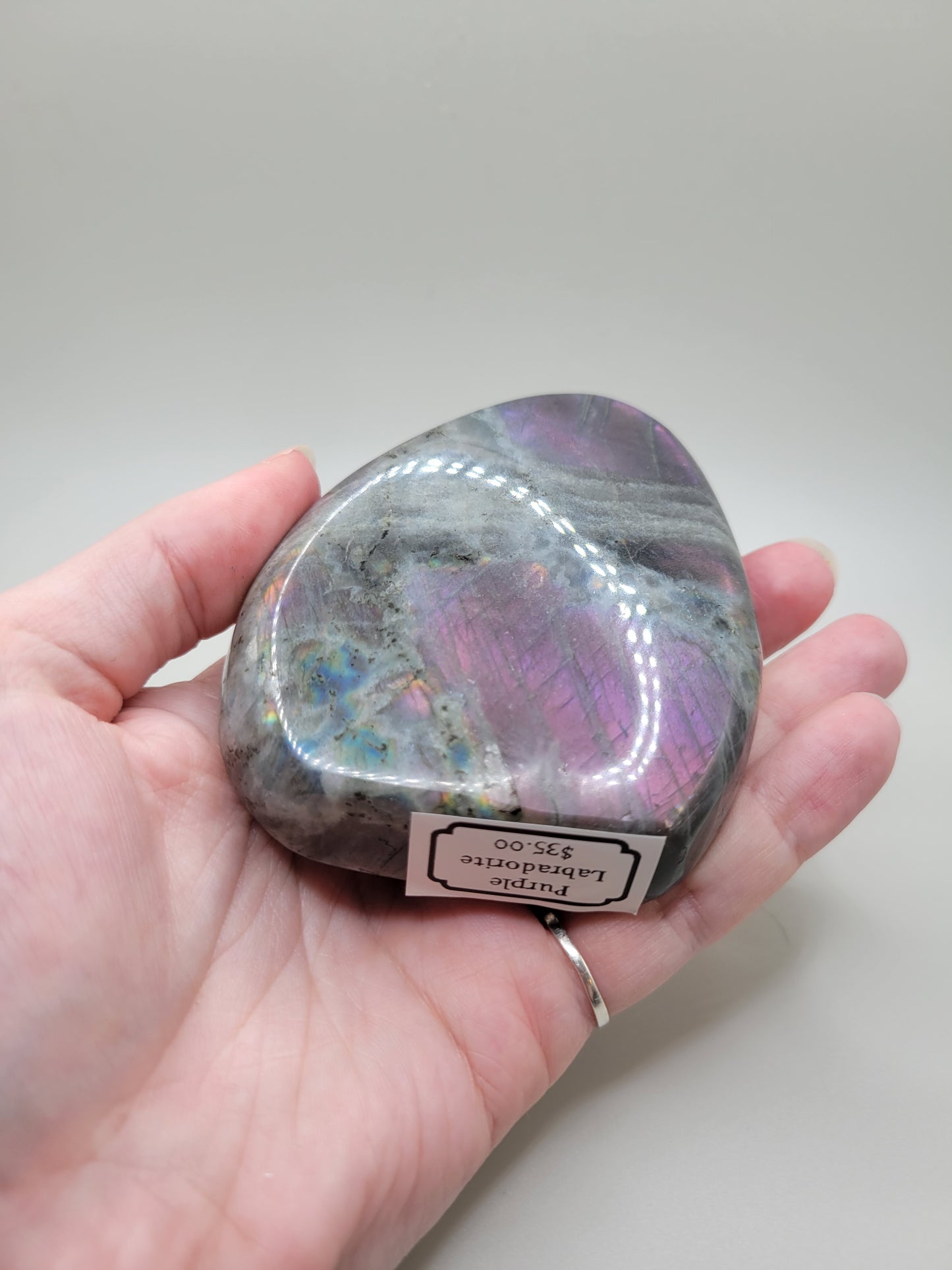Labradorite Freeform - Purple