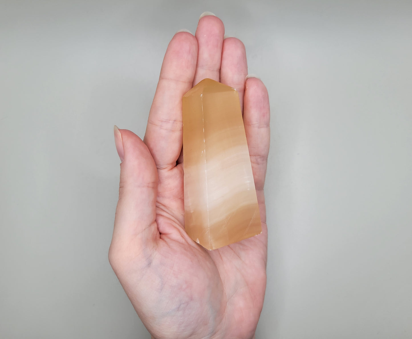 Honey Calcite Tower