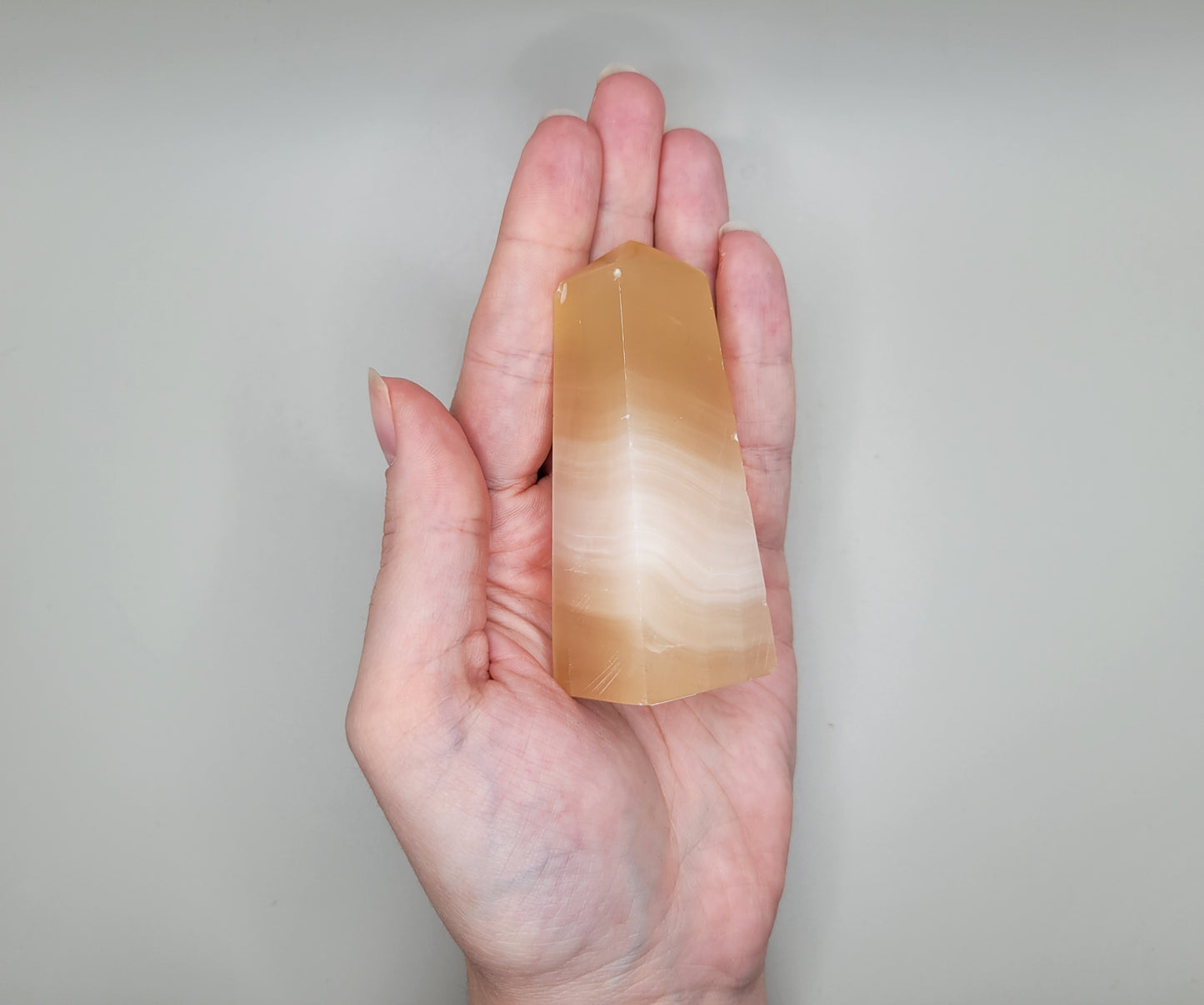 Honey Calcite Tower