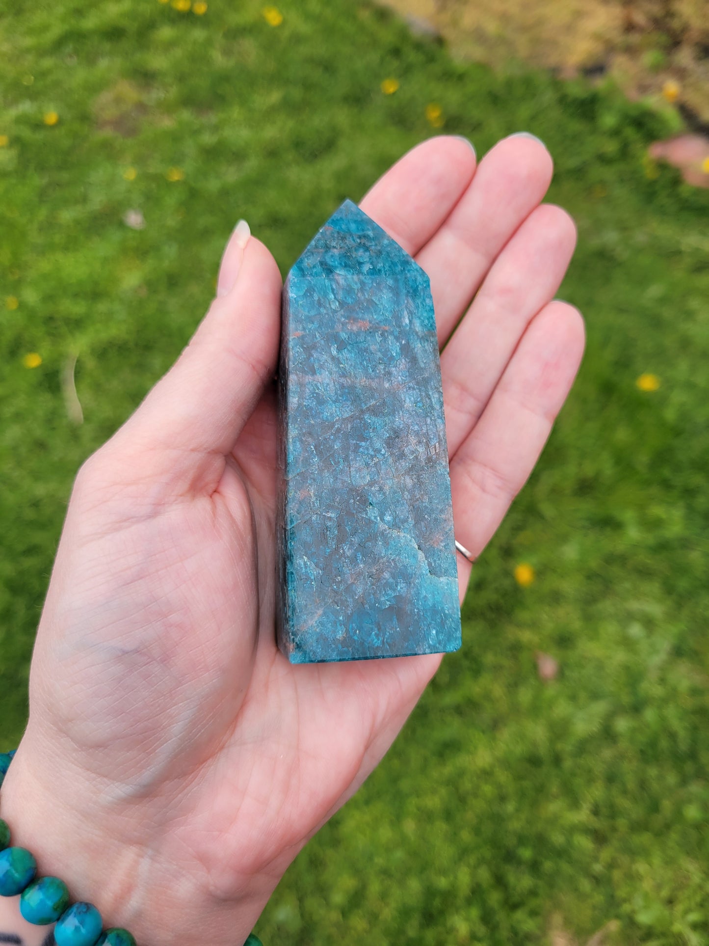 Blue Apatite Tower