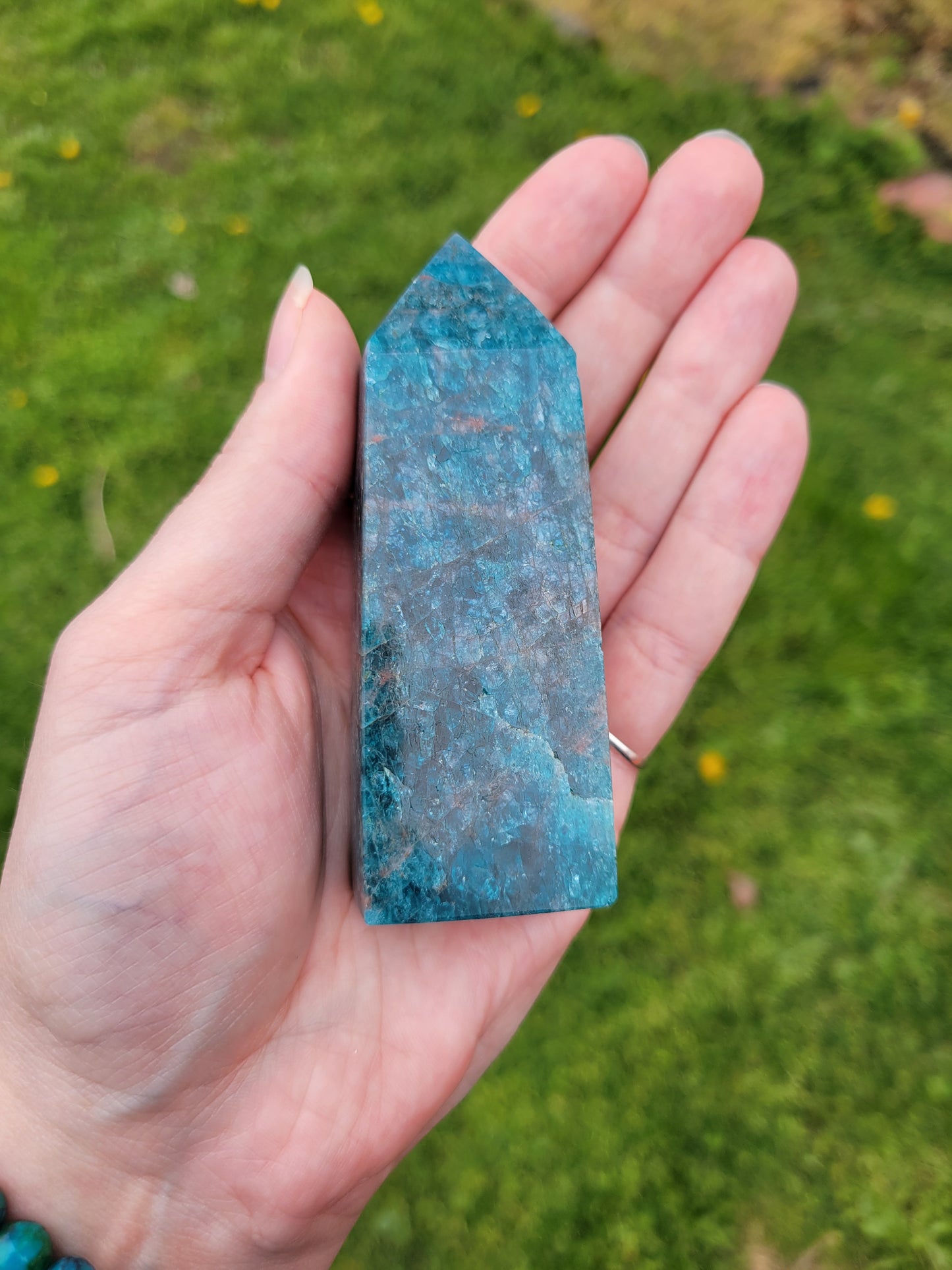 Blue Apatite Tower