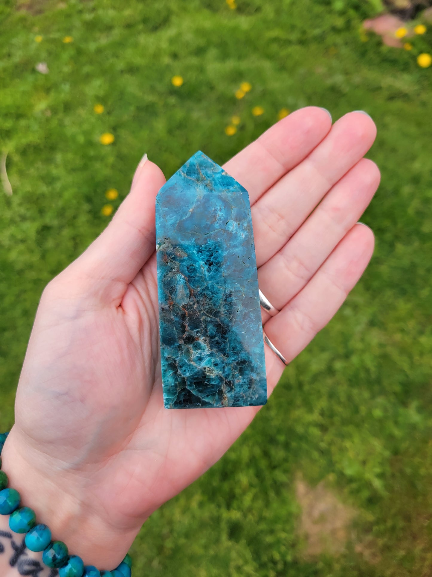 Blue Apatite Tower