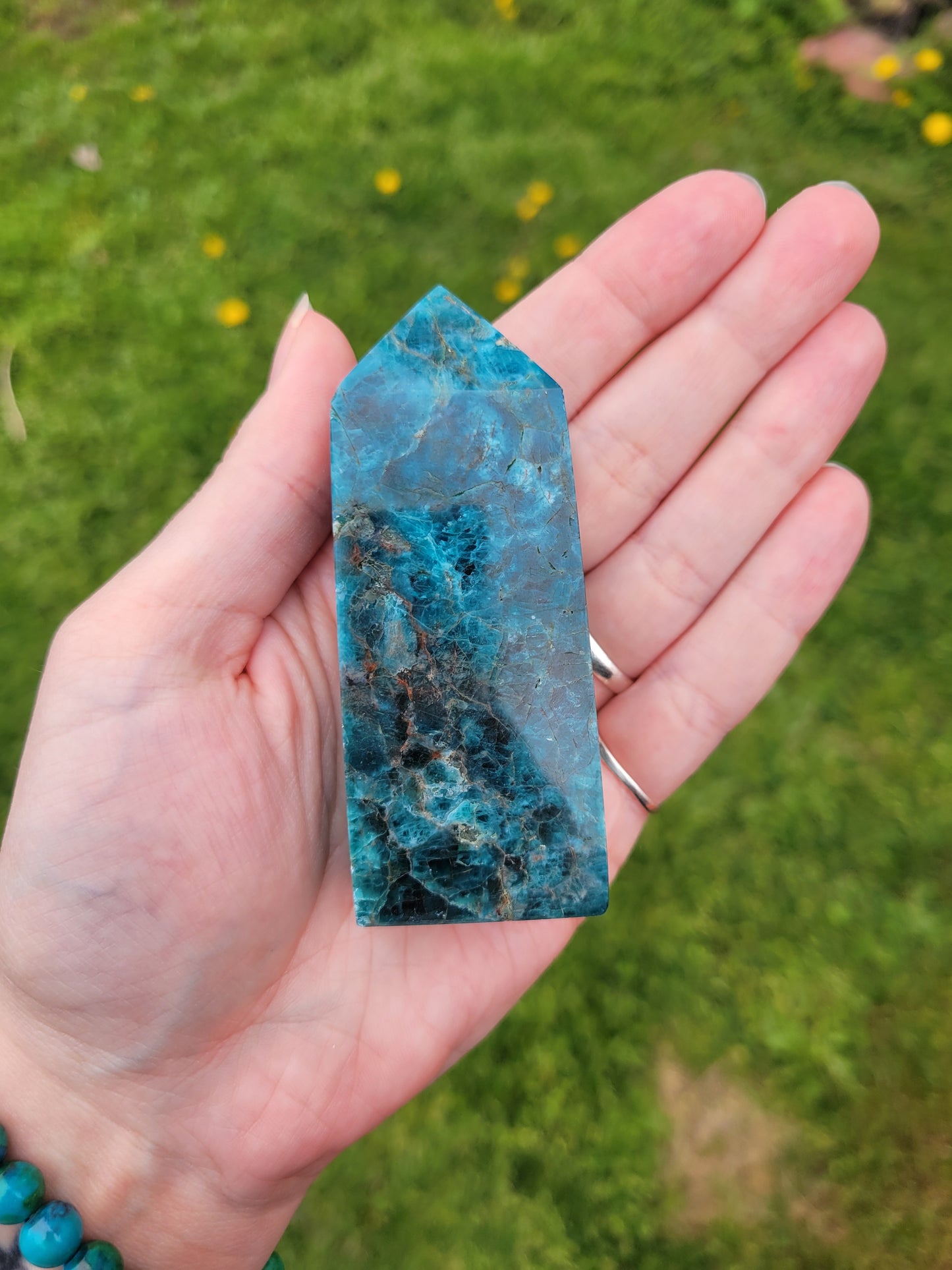 Blue Apatite Tower