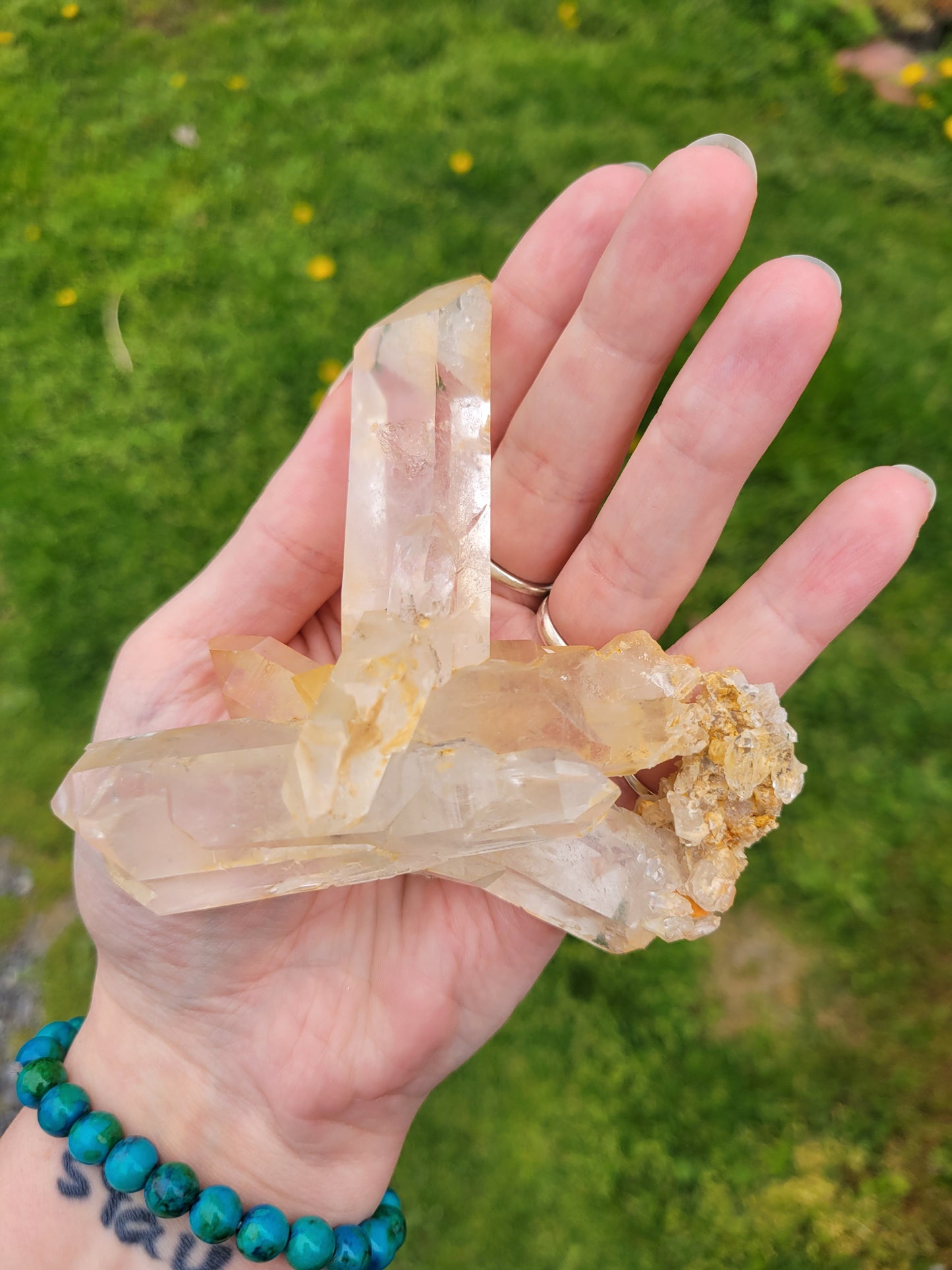 Clear Quartz Cluster