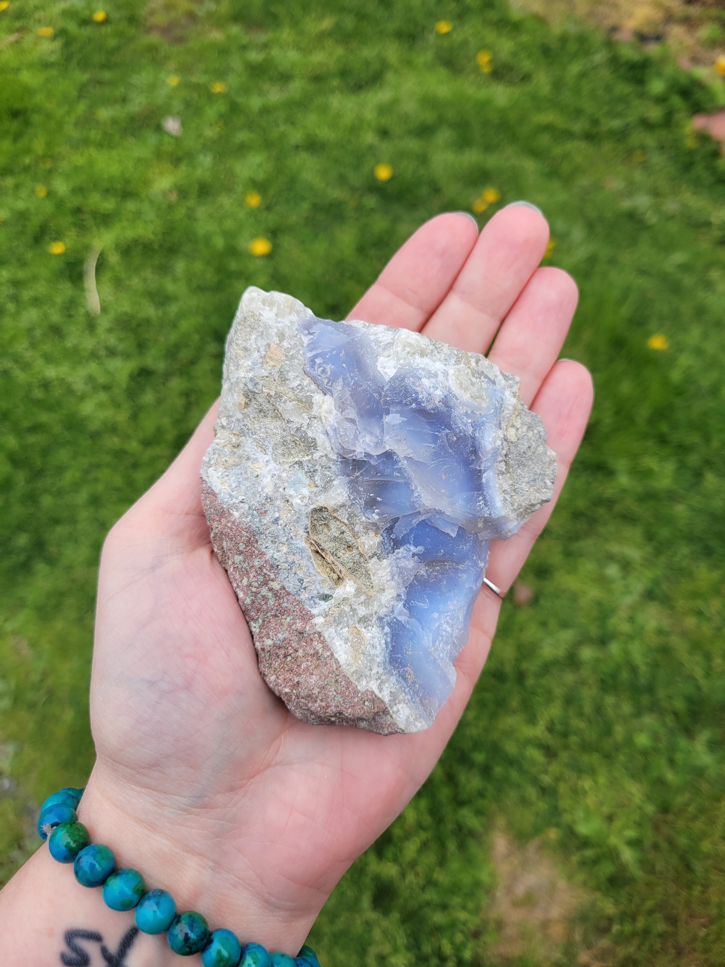 Rough Blue Lace Agate