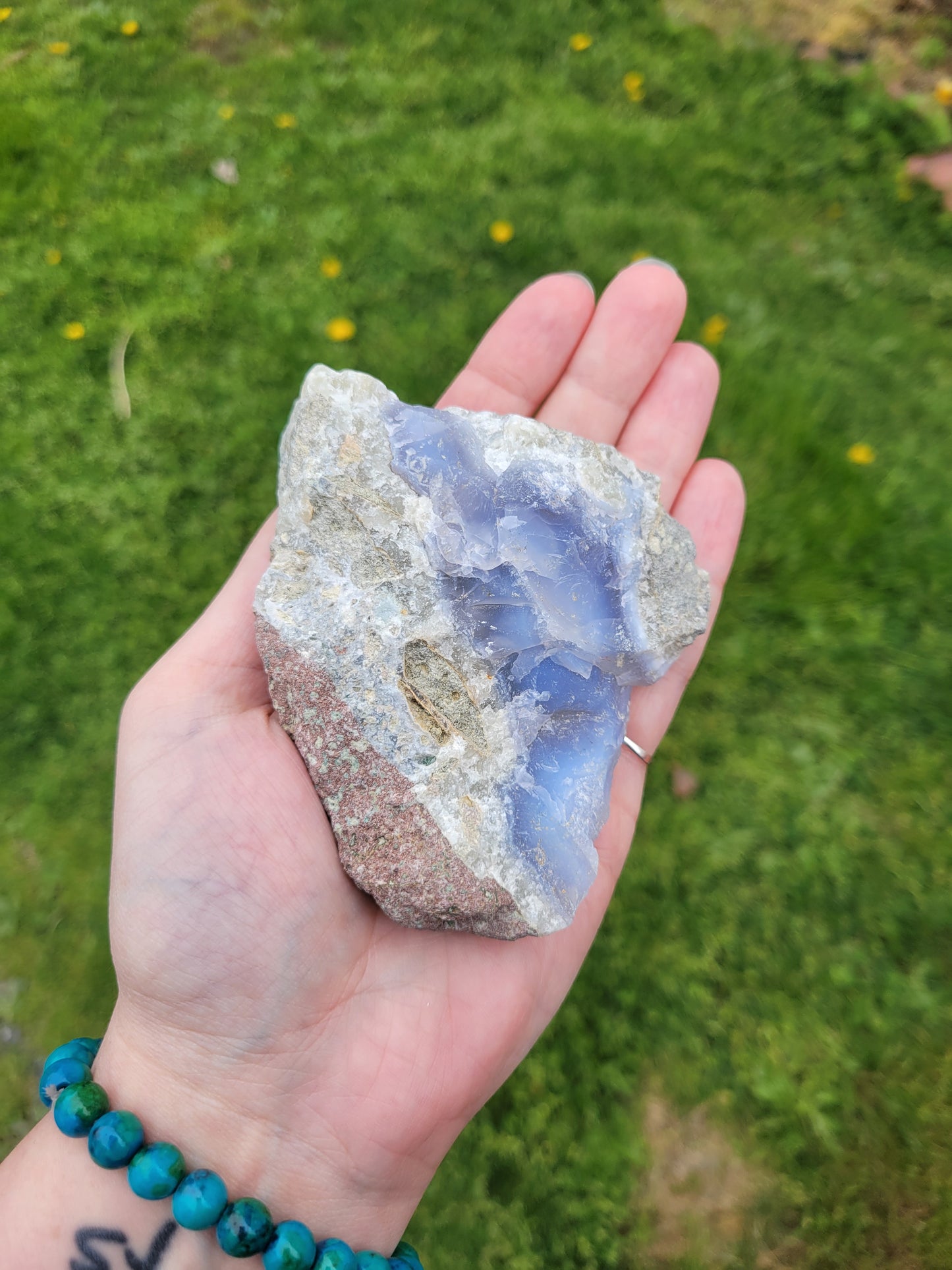Rough Blue Lace Agate
