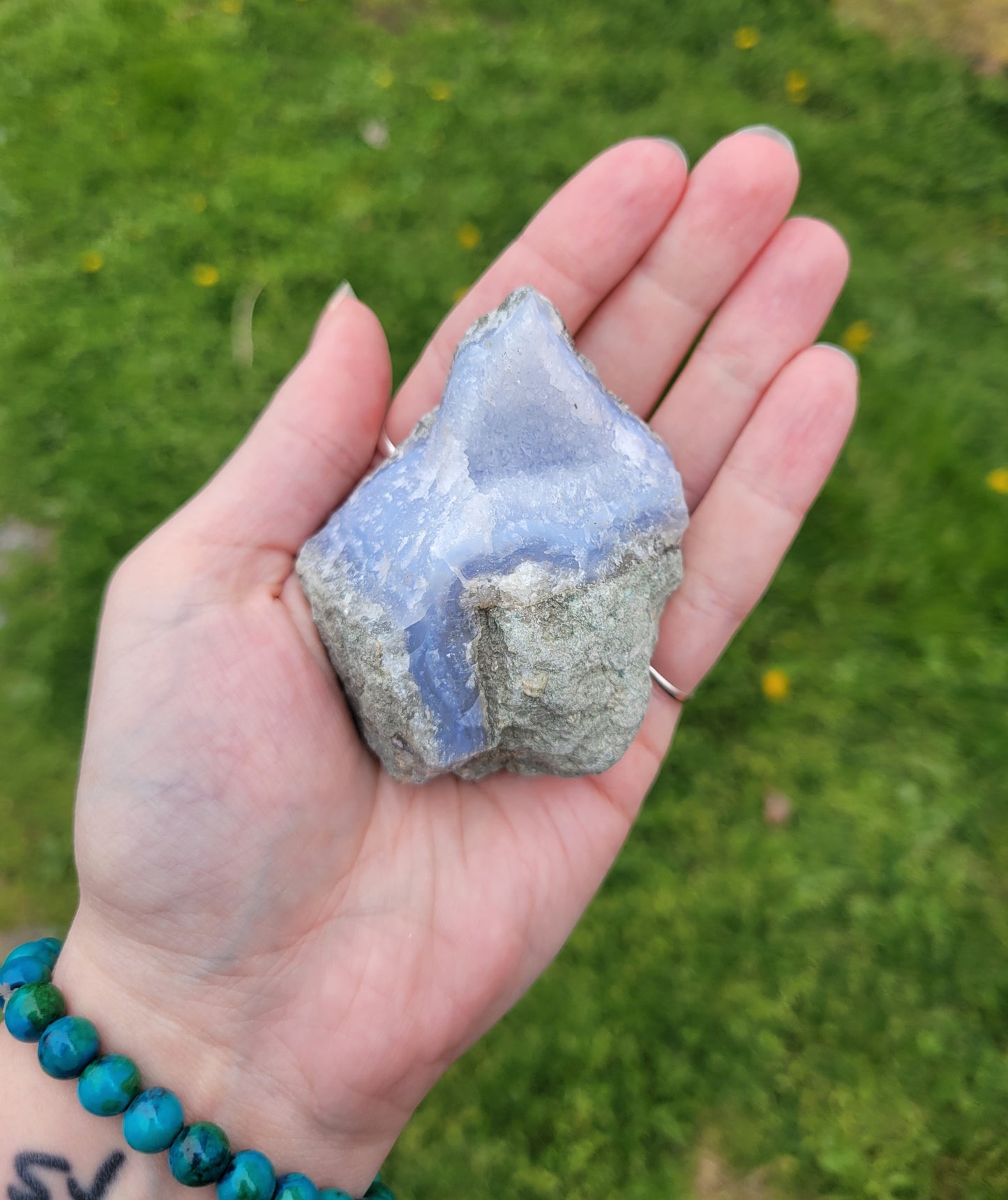 Rough Blue Lace Agate