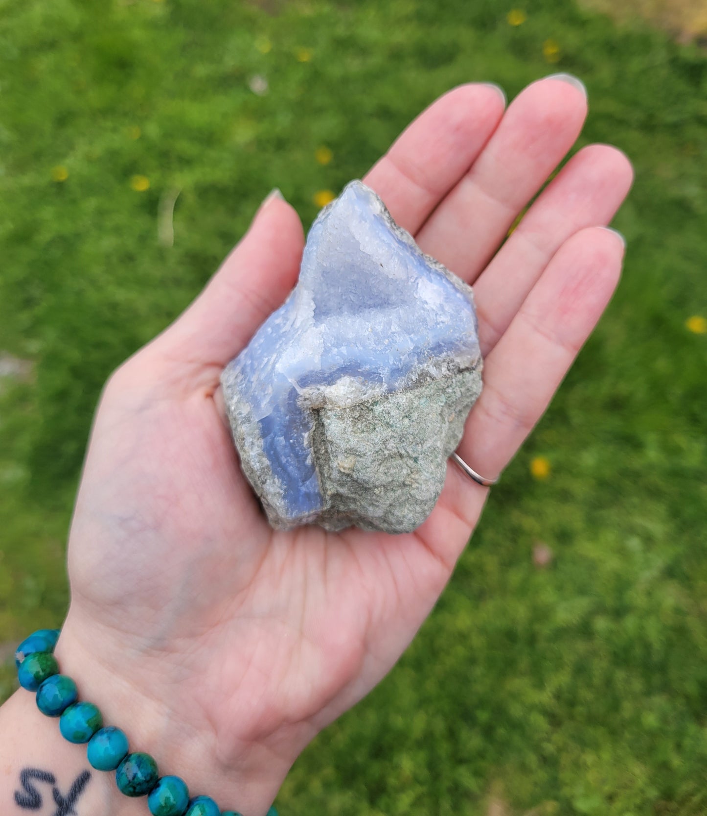 Rough Blue Lace Agate