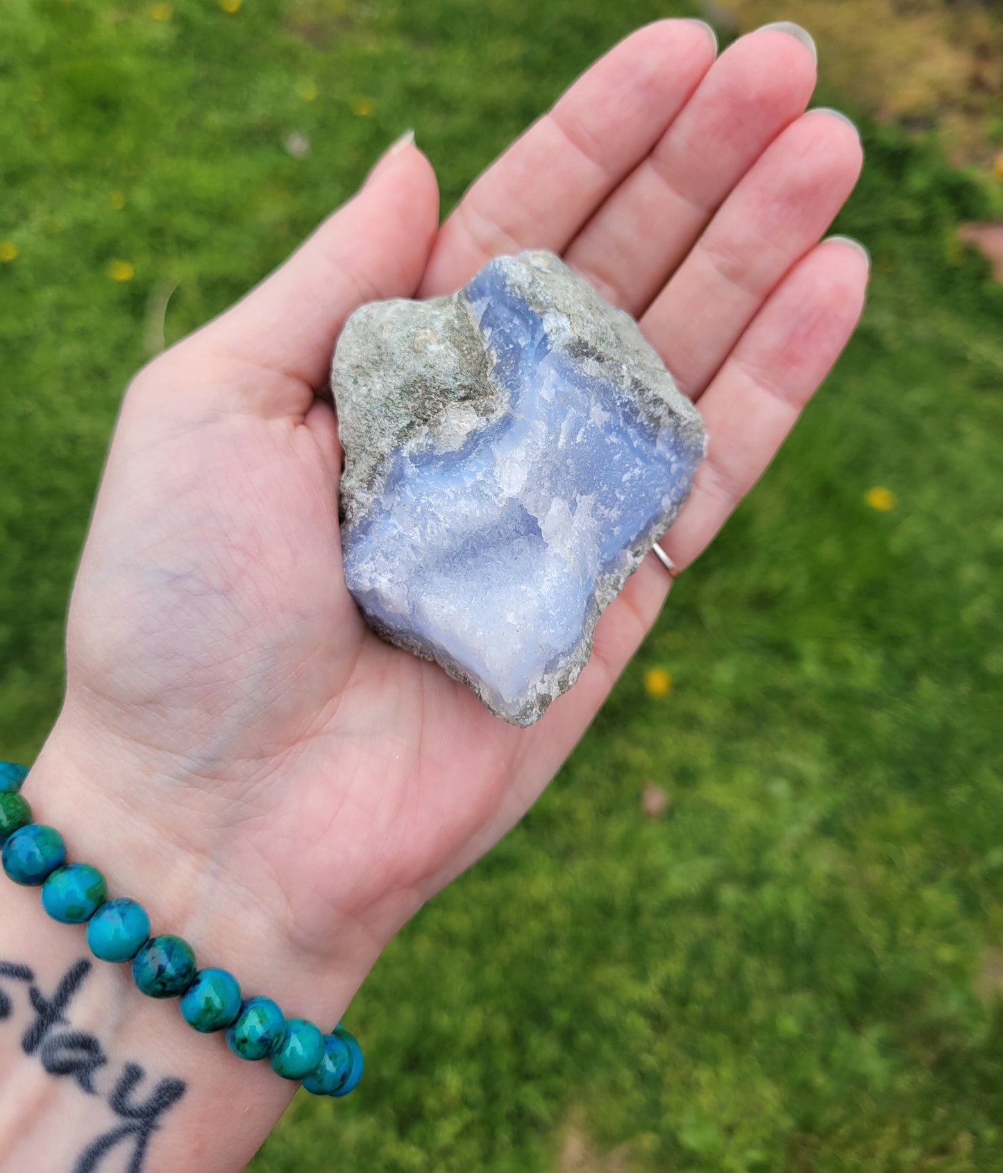 Rough Blue Lace Agate