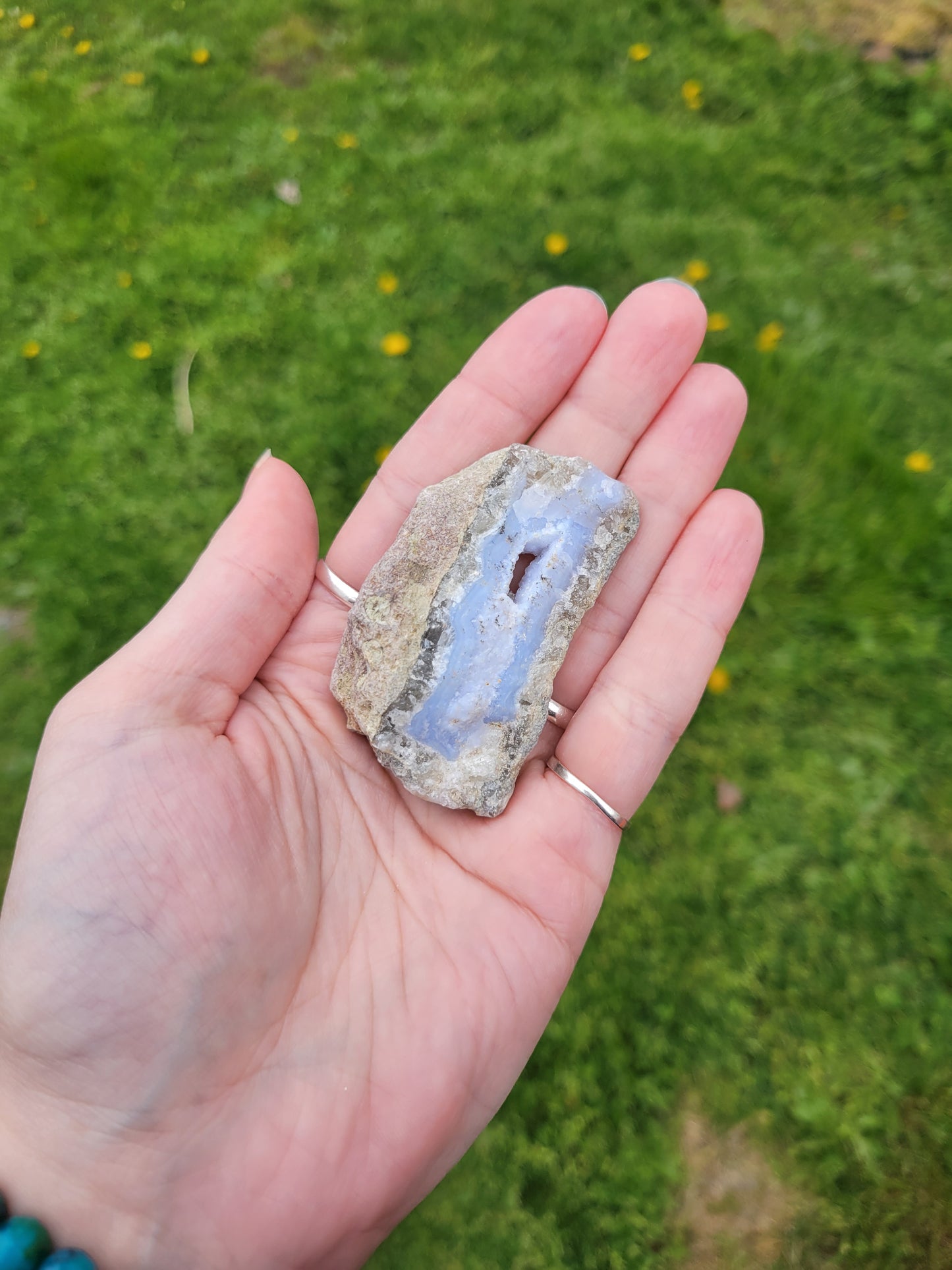 Rough Blue Lace Agate