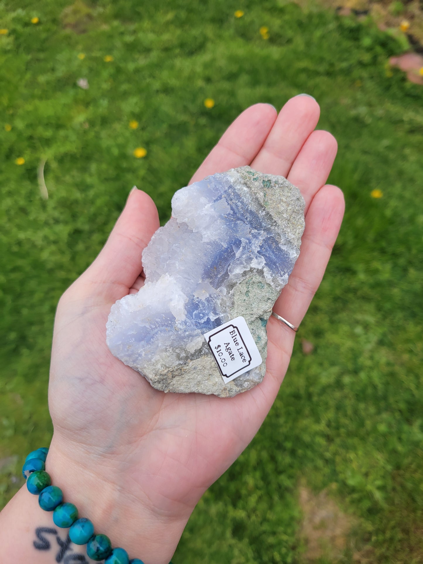 Rough Blue Lace Agate