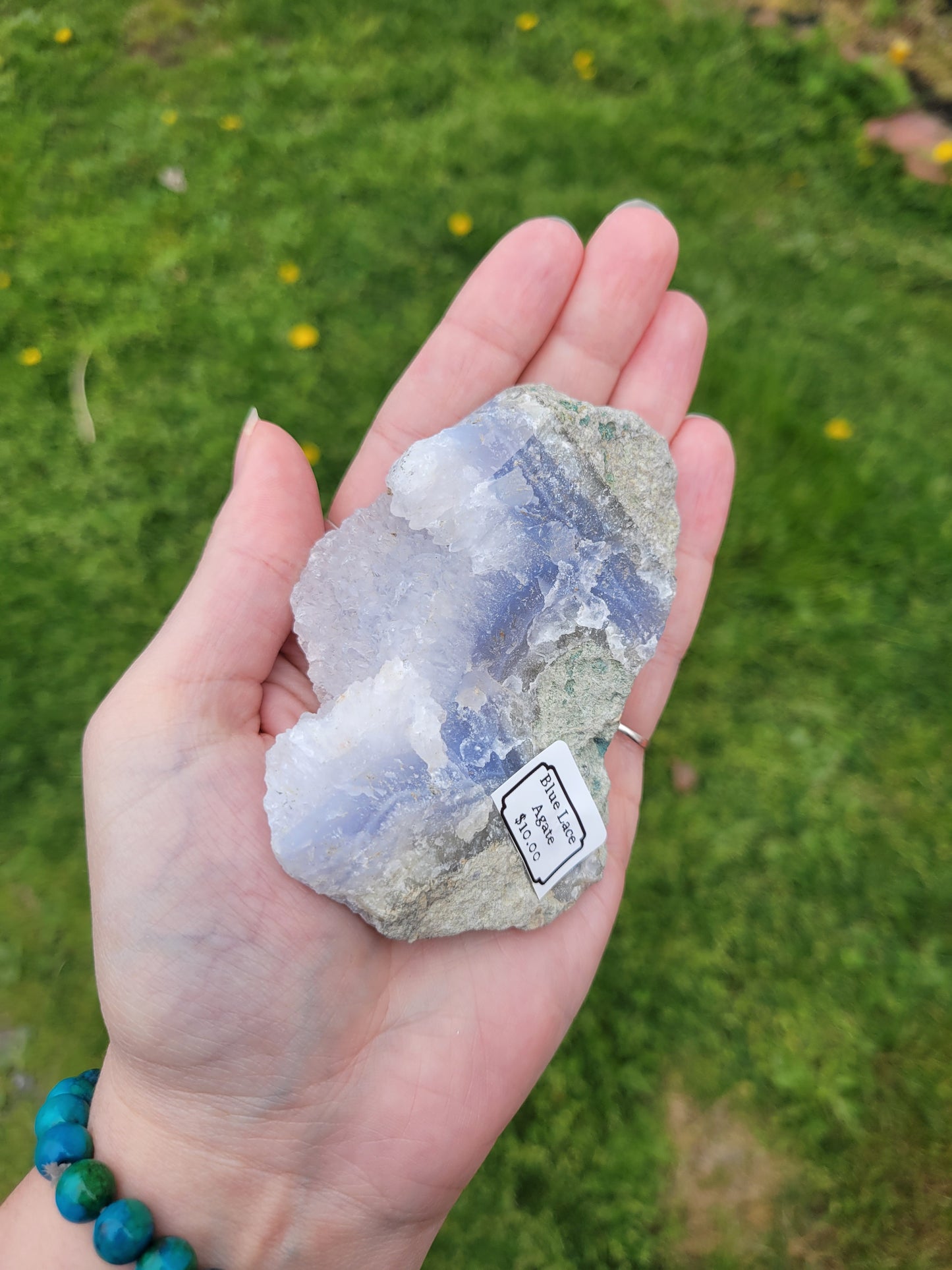 Rough Blue Lace Agate
