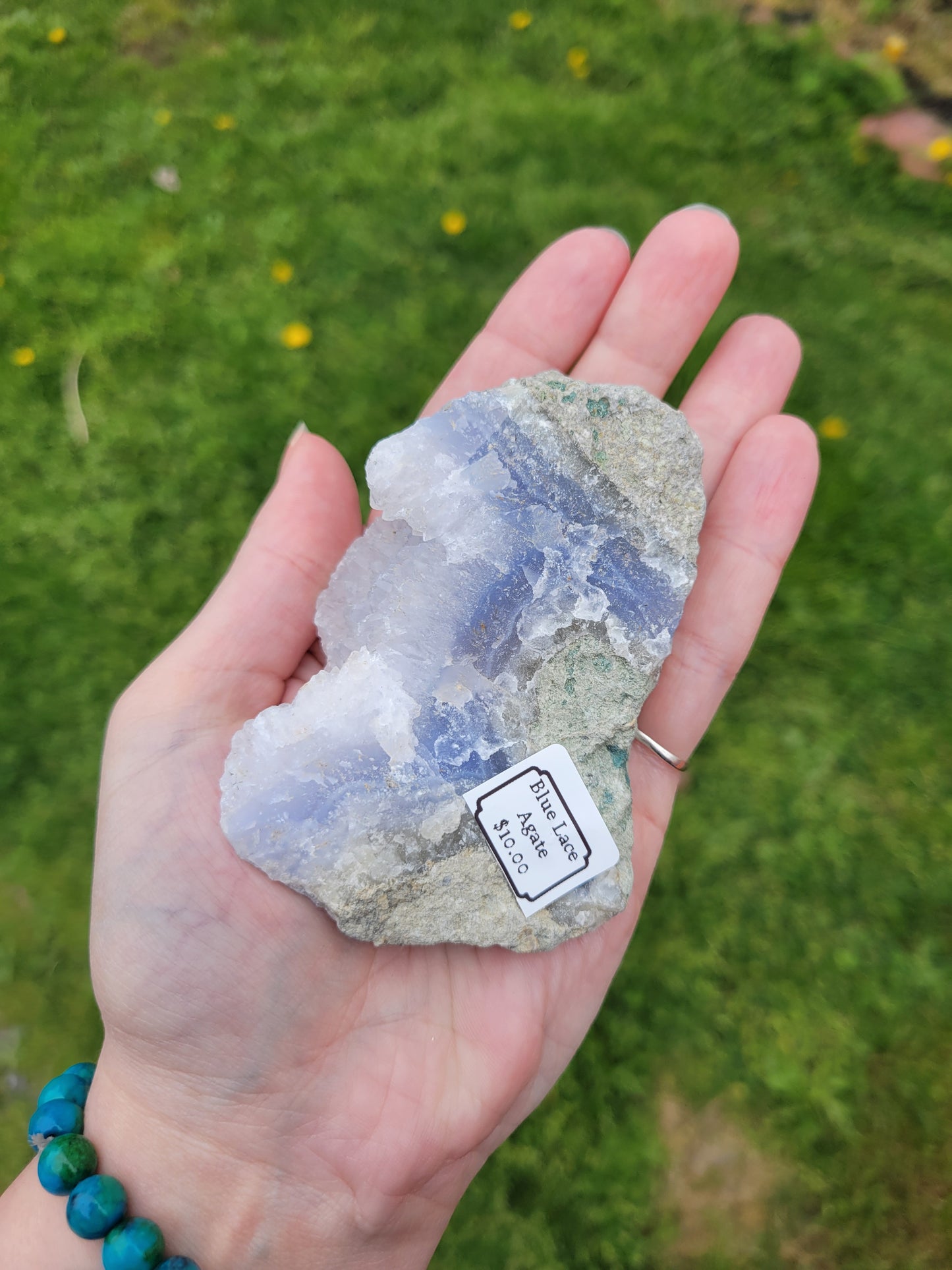 Rough Blue Lace Agate