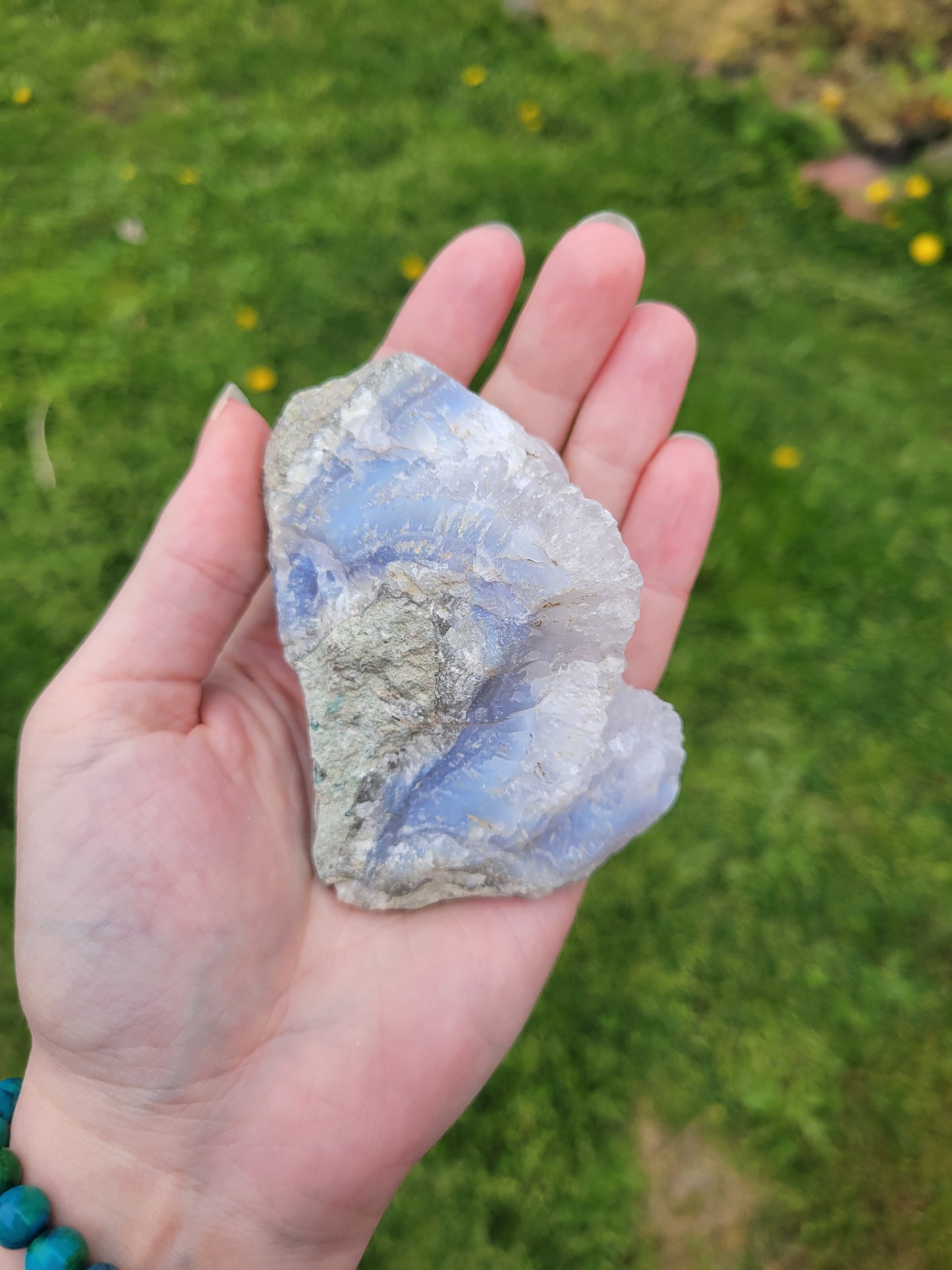 Rough Blue Lace Agate