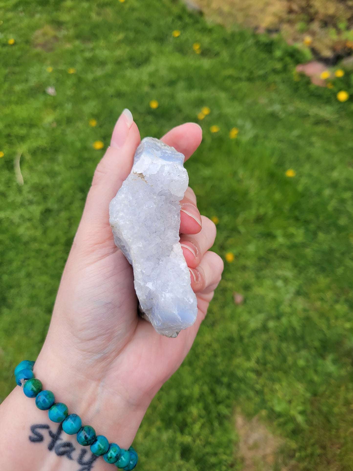 Rough Blue Lace Agate