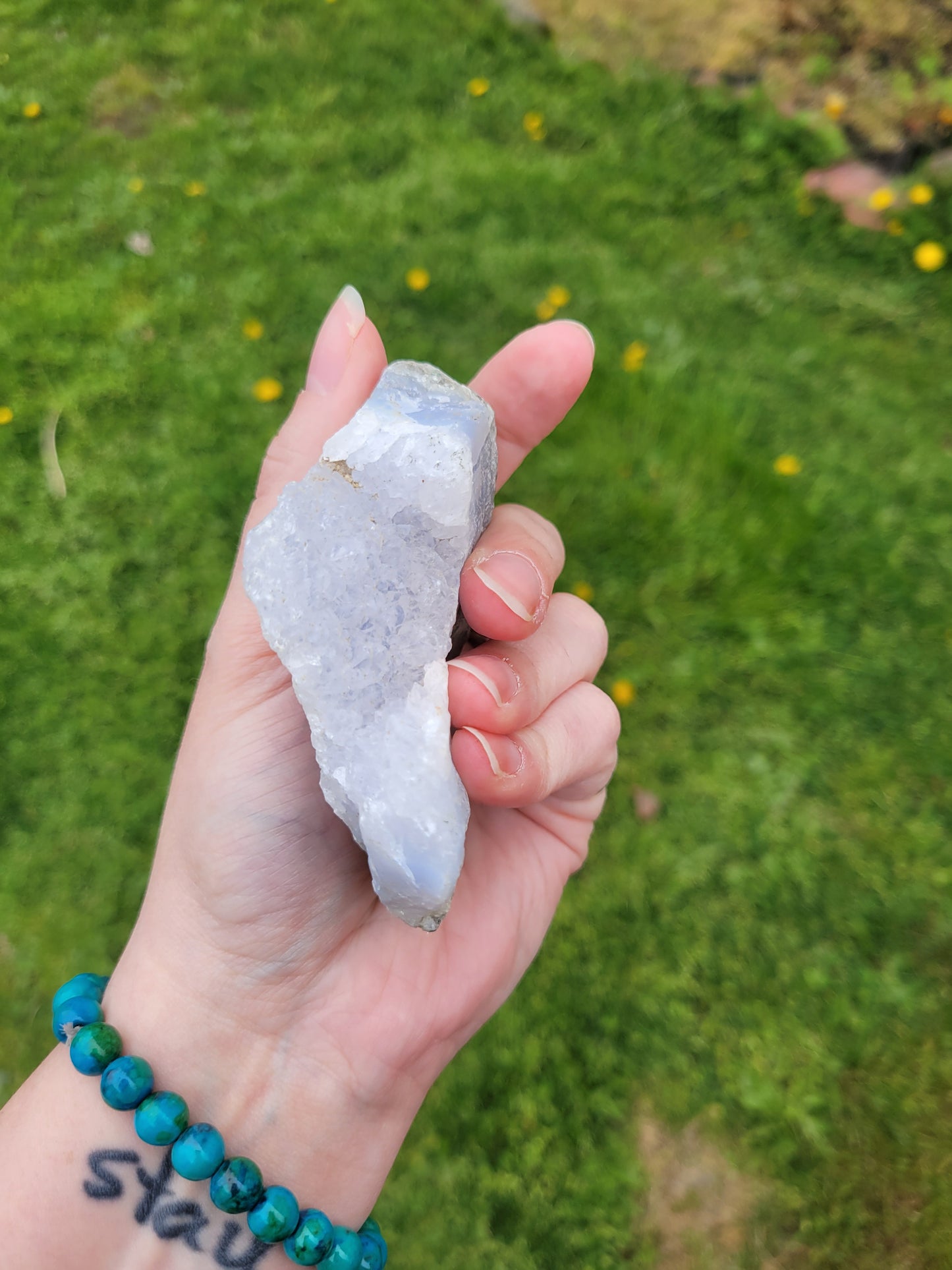 Rough Blue Lace Agate