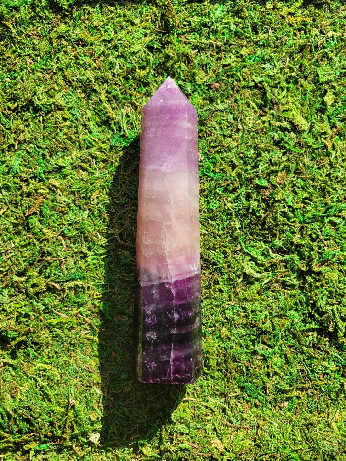 Silk Fluorite Tower
