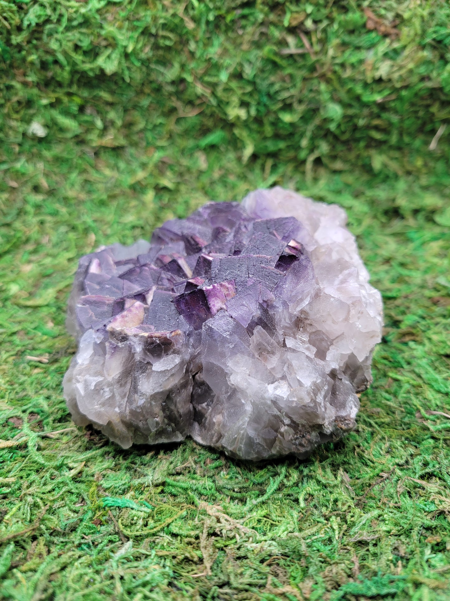 Cubic Fluorite Cluster