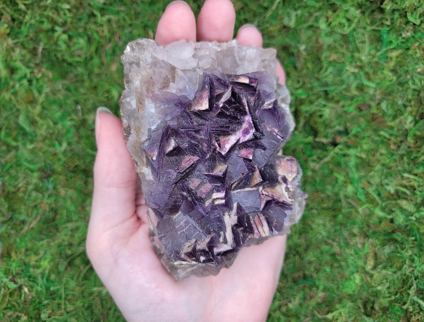 Cubic Fluorite Cluster