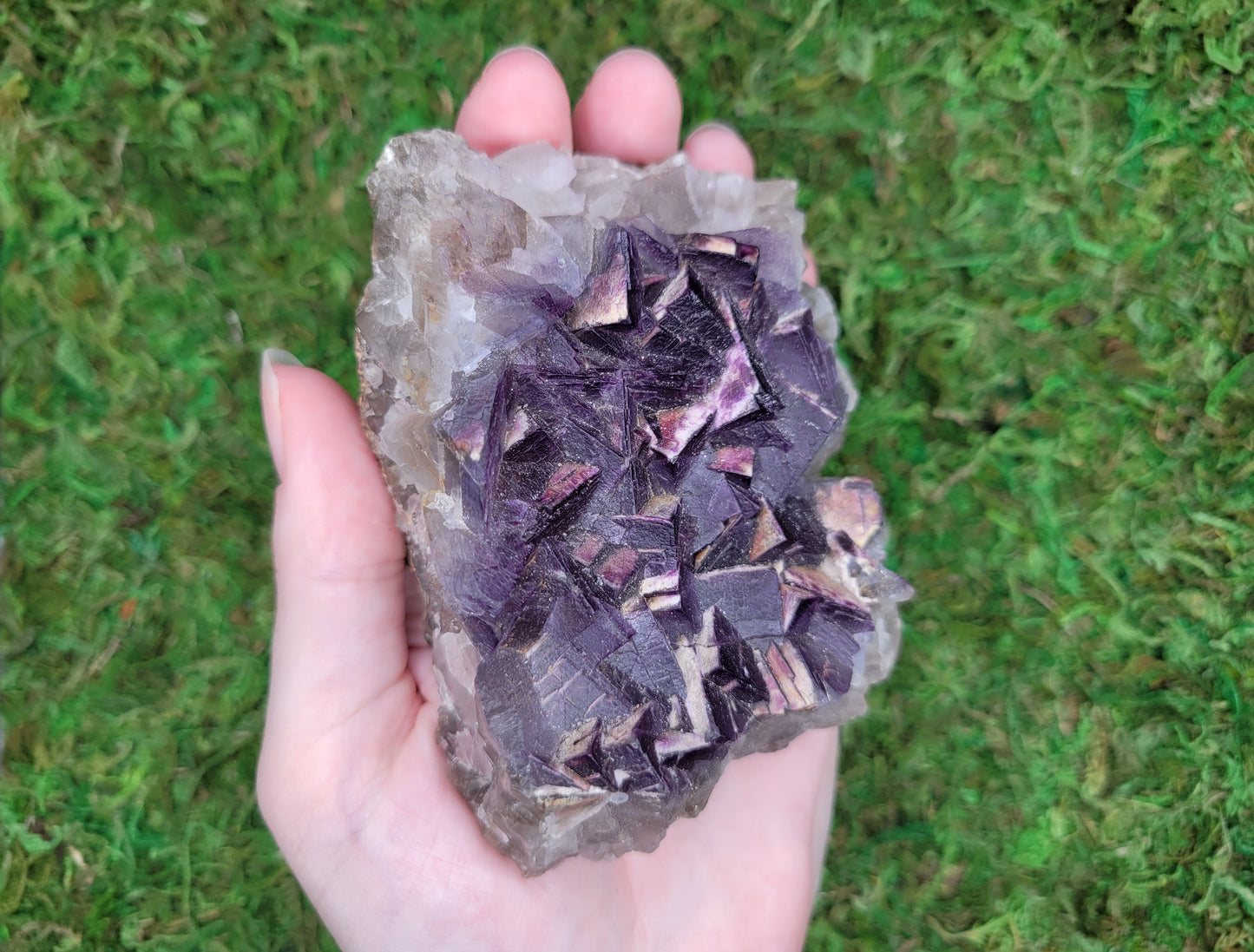 Cubic Fluorite Cluster