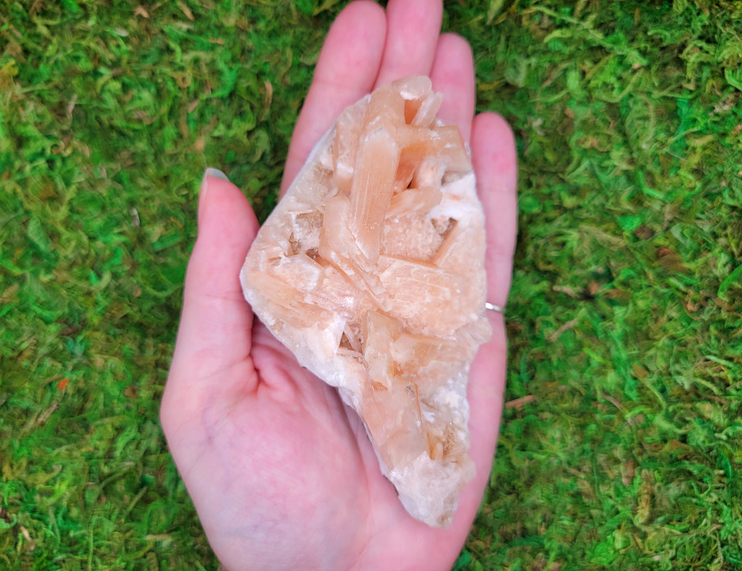 Peach Stilbite Freeform