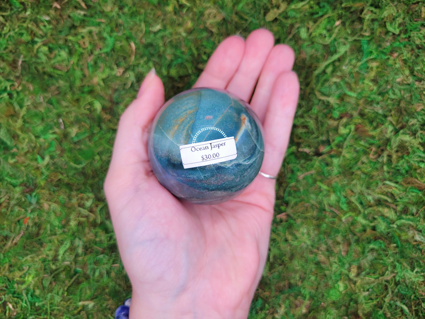 Ocean Jasper Sphere