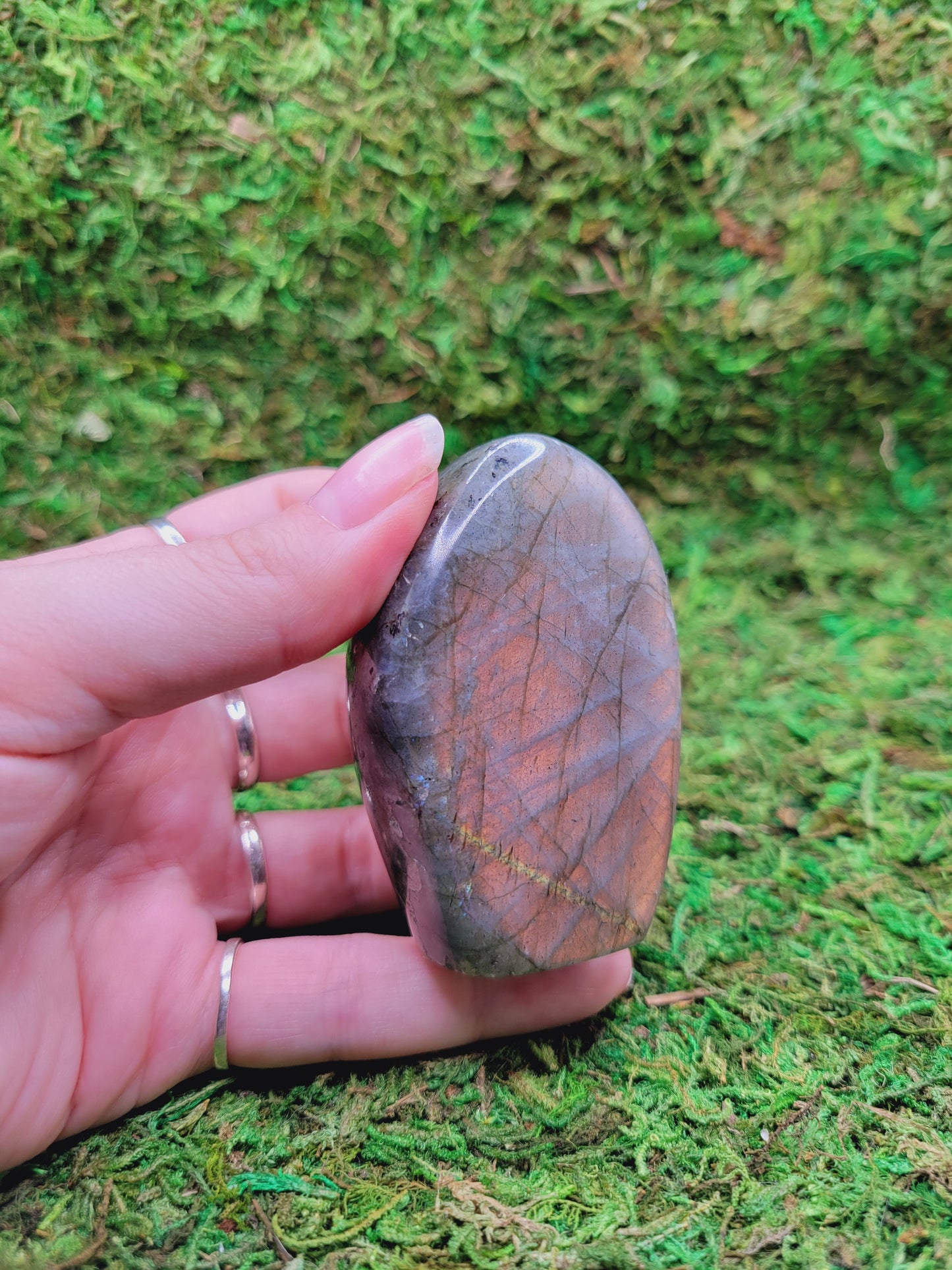 Labradorite Mini Freeform - Pink